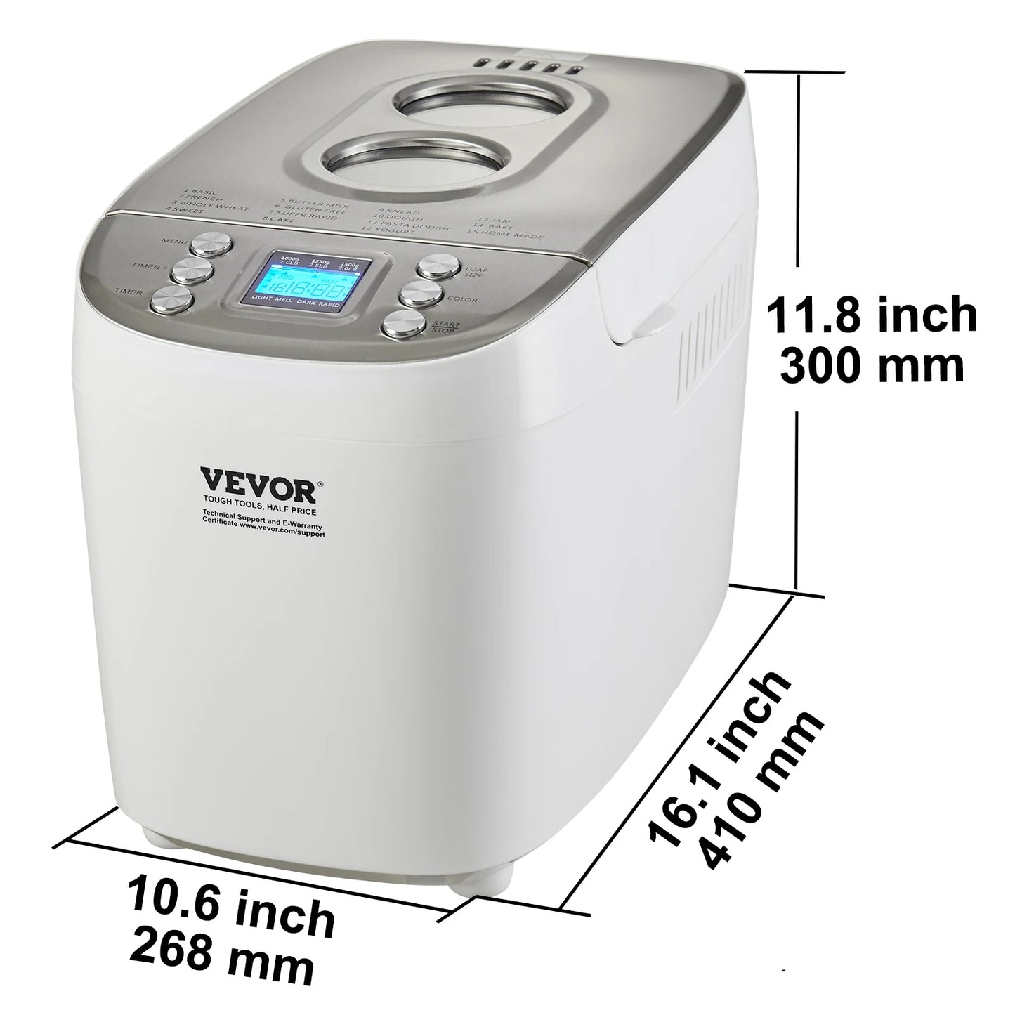 Bread Maker with Gluten Free Setting