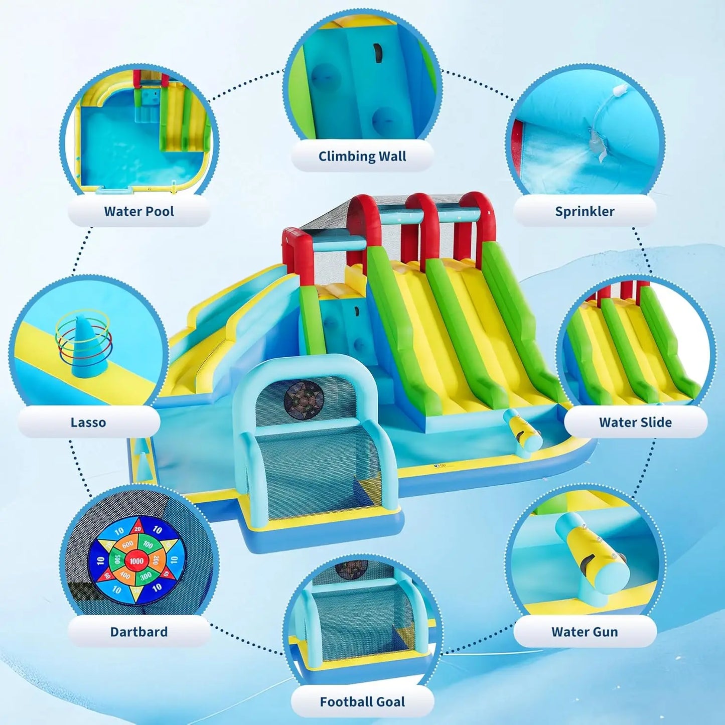 Inflatable Bounce House with Blower