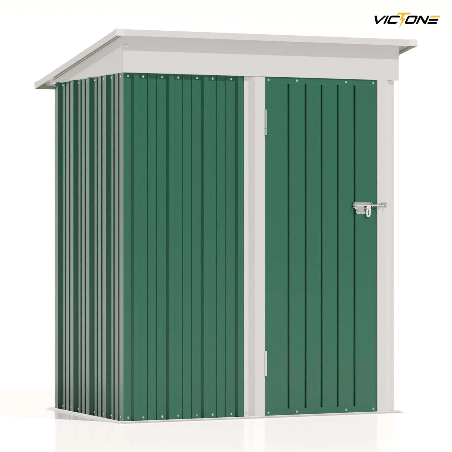 Outdoor Storage Tool Shed with Lockable Door