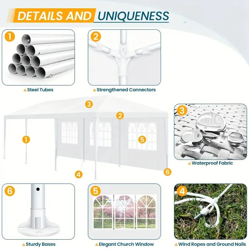 Waterproof Party Tent for Outdoor Events