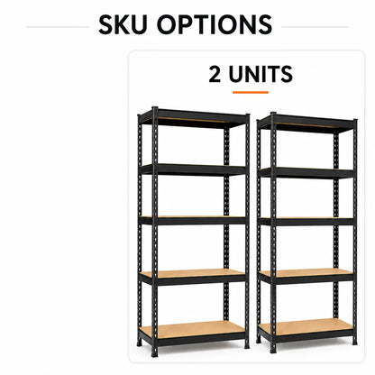 Storage Shelves with 440 LBS Load Per Shelf