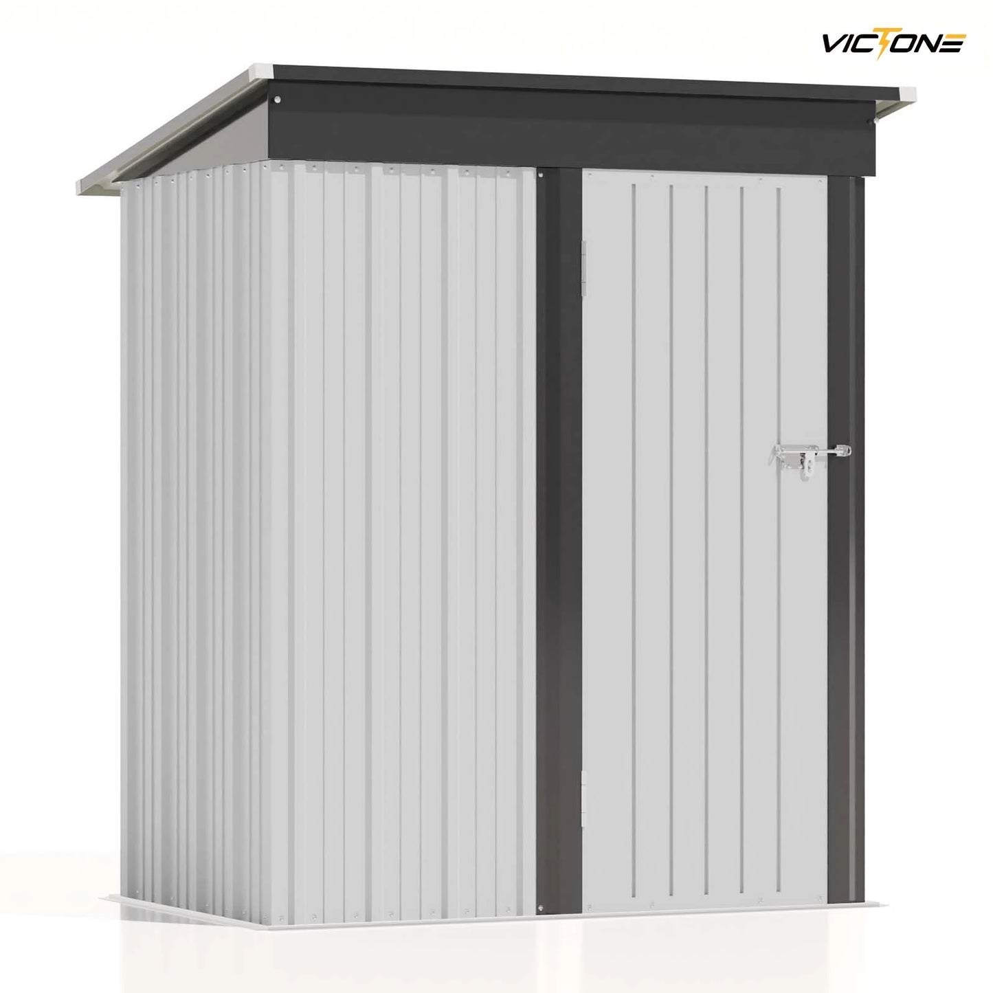 Outdoor Storage Tool Shed with Lockable Door
