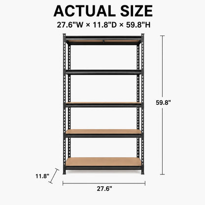 Storage Shelves with 440 LBS Load Per Shelf