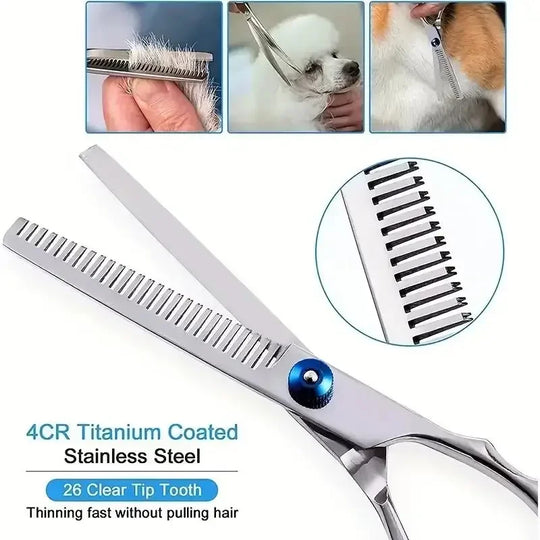 professional pet grooming scissors set