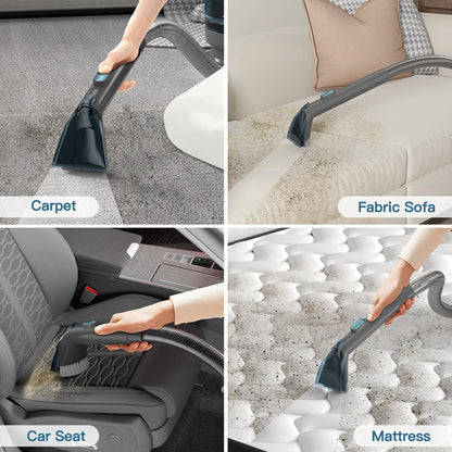 Cordless Carpet & Spot Vacuum Cleaner with Wet Sprayer