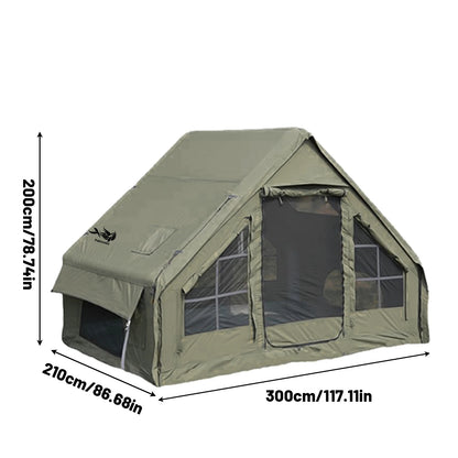 Camping Tent Large Inflatable with Skylight