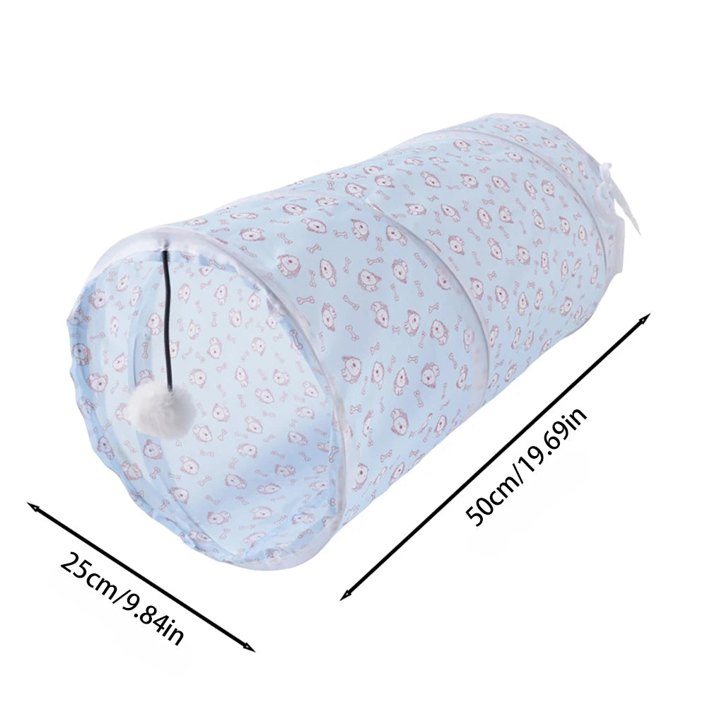 Cat Tunnel Tube Foldable Cat Toys Kitty Training