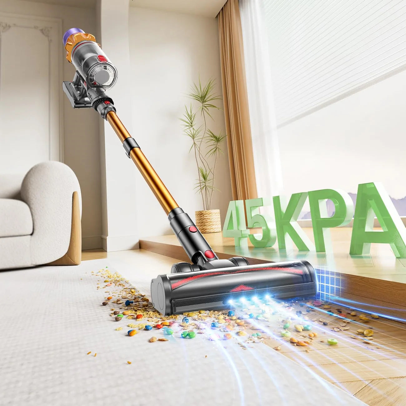 Cordless Home Vacuum Cleaner with Brushless Motor