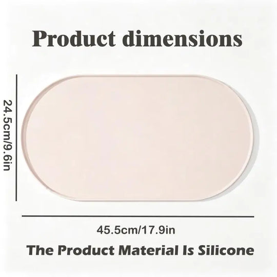 silicone pet feeding mat Non-Slip Waterproof