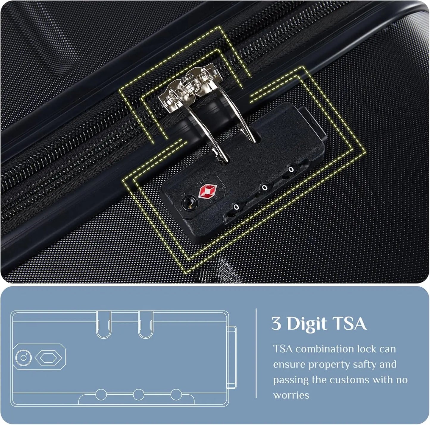 3-Piece Luggage Set