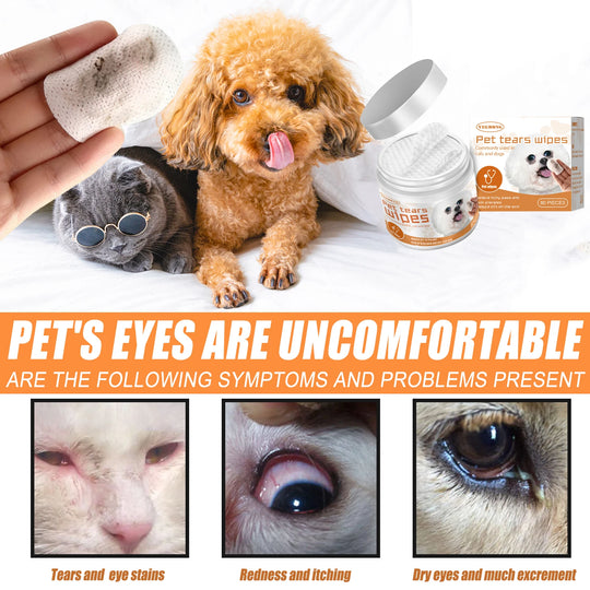 pet eye wipes for dogs and cats