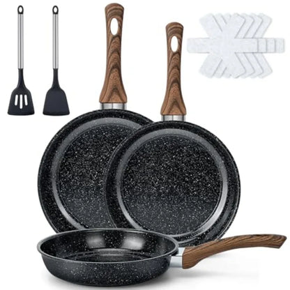Non Stick Cookware Set with Utensils