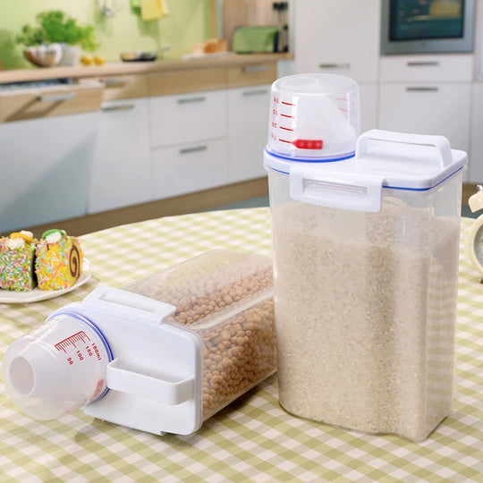airtight pet food storage container
