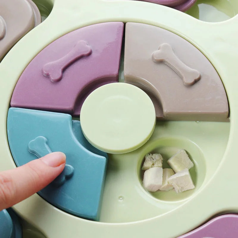 interactive cat dog puzzle toy
