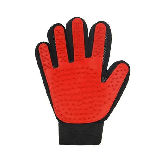 pet grooming glove deshedding tool