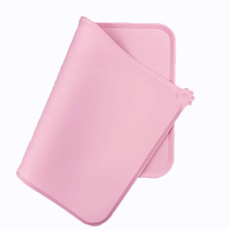 waterproof silicone pet feeding mat