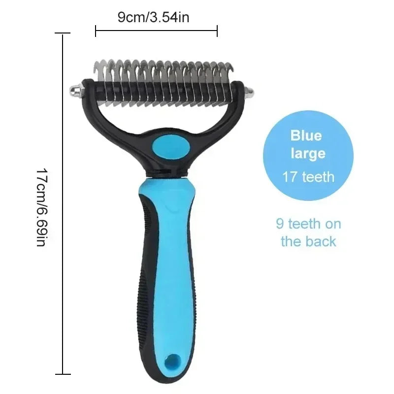 self cleaning deshedding brush for pets