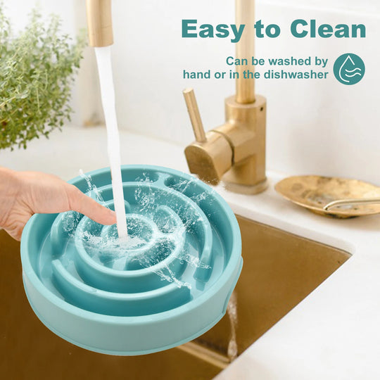 non slip slow feeder dog bowls