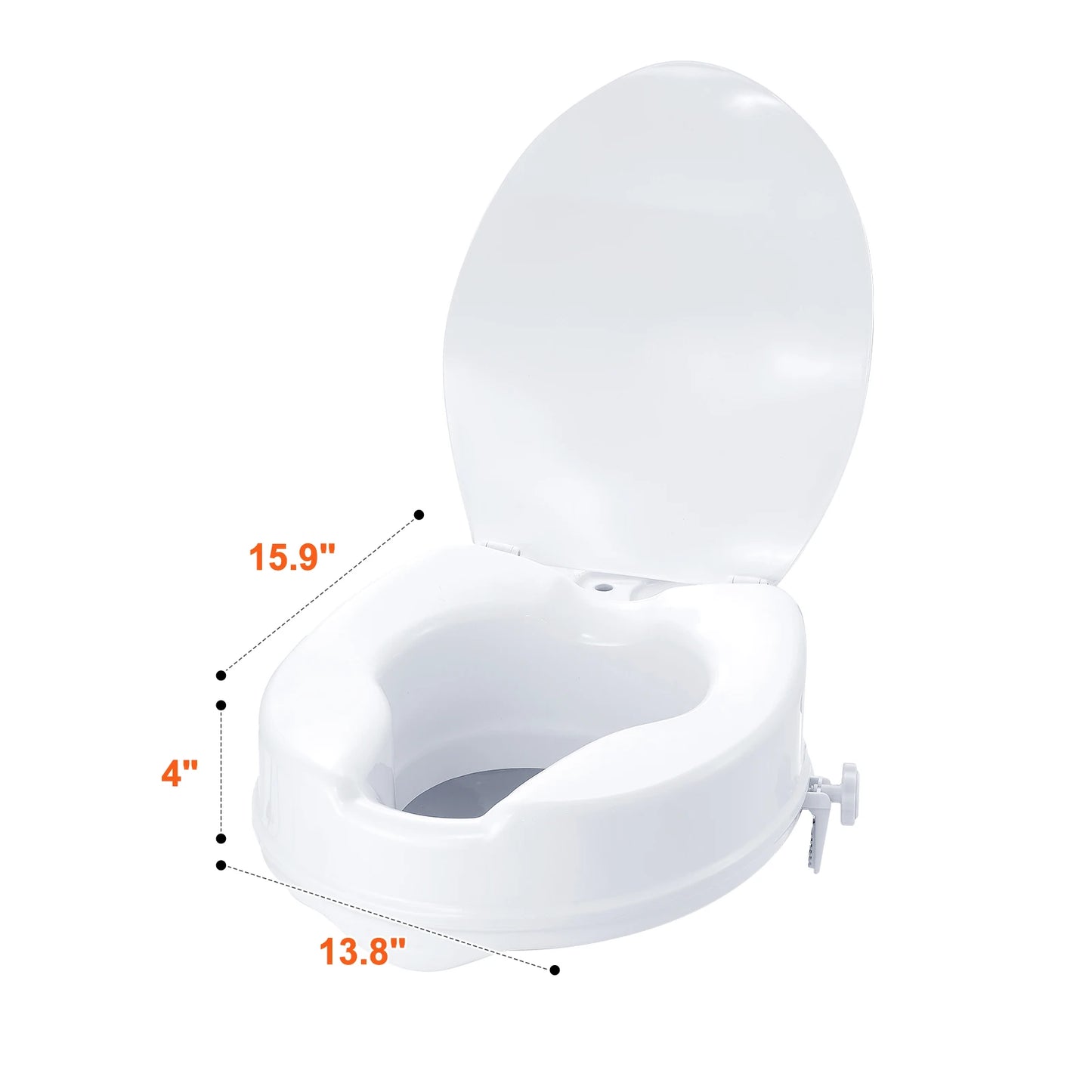 Raised Toilet Seat for Elderly