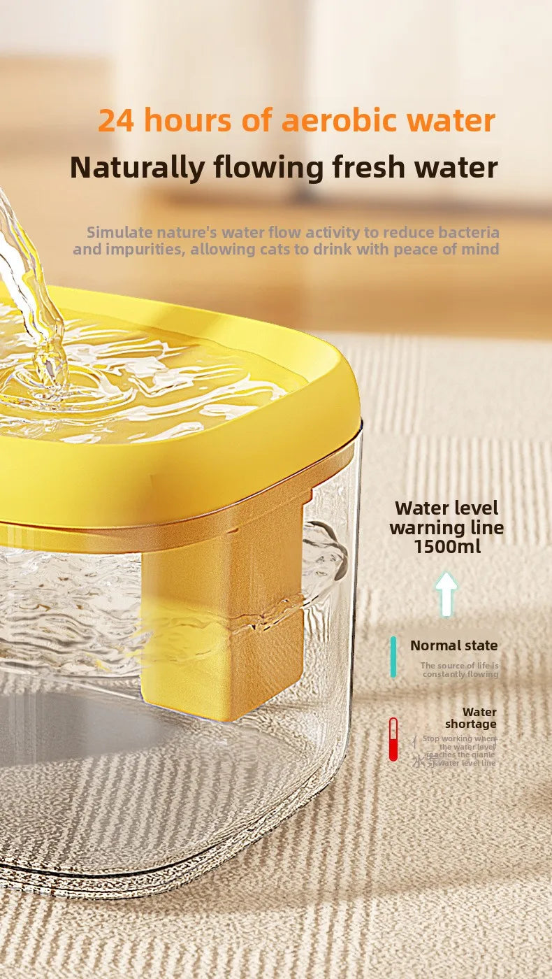 Automatic Circulating Pet Water Fountain