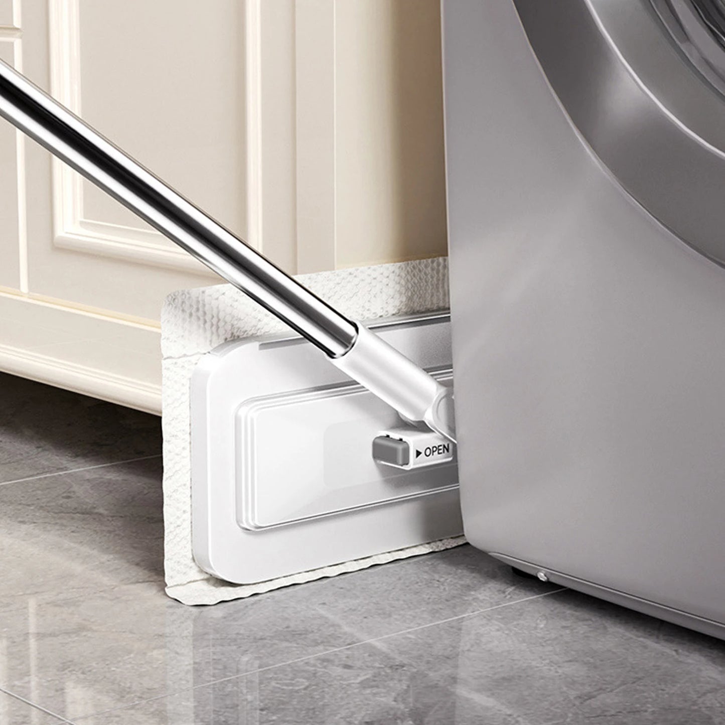 Dust Cleaner Snap Grip Flat Mops with Locking Head