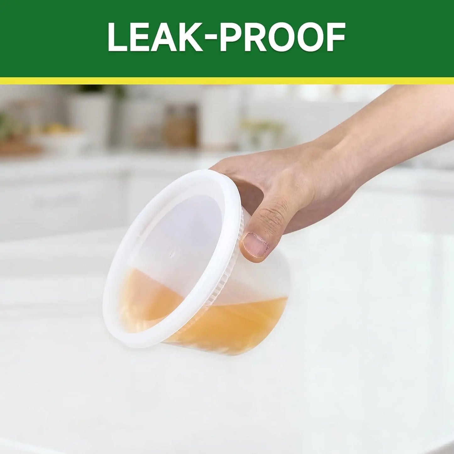 50-Pack 16 oz Leak-Proof Food Storage Containers
