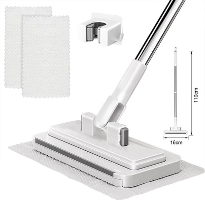 Dust Cleaner Snap Grip Flat Mops with Locking Head