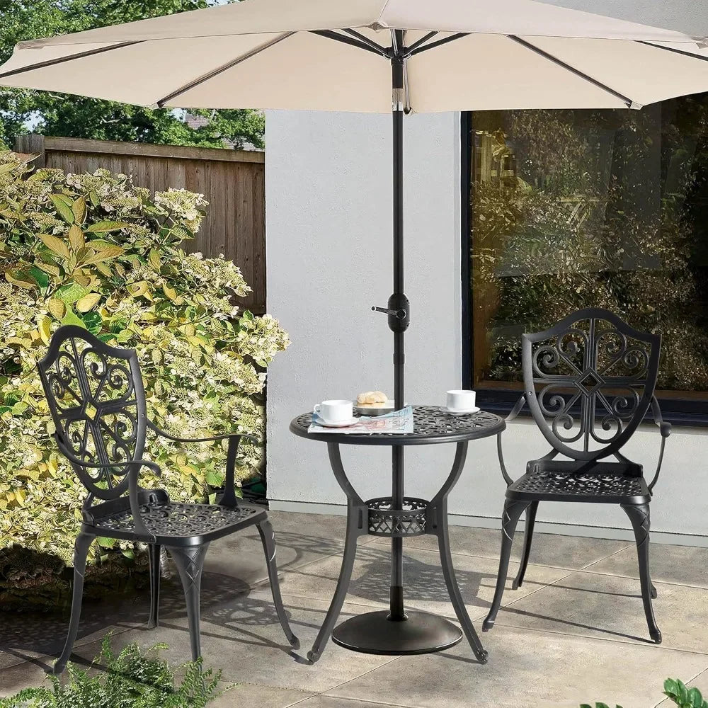 Cast Aluminum Patio Bistro Sets