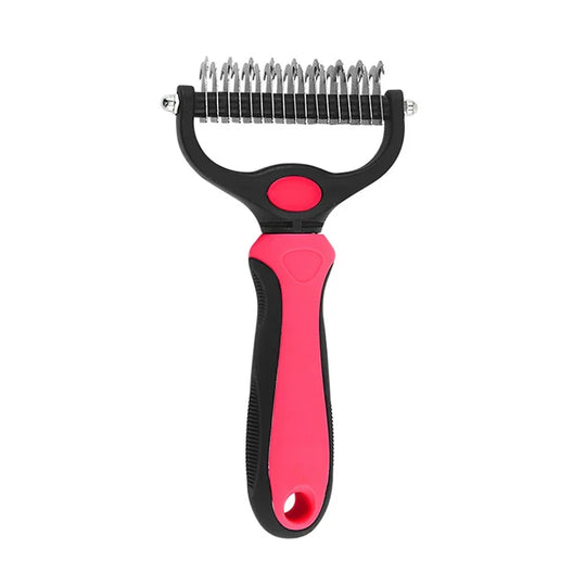 self cleaning deshedding brush for pets