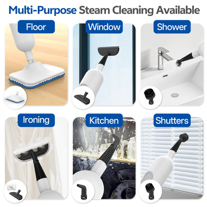 Steam Mop, melts tough grease and grime