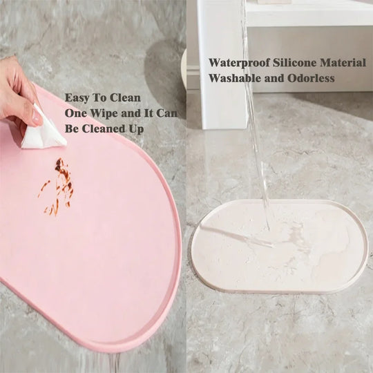 silicone pet feeding mat Non-Slip Waterproof