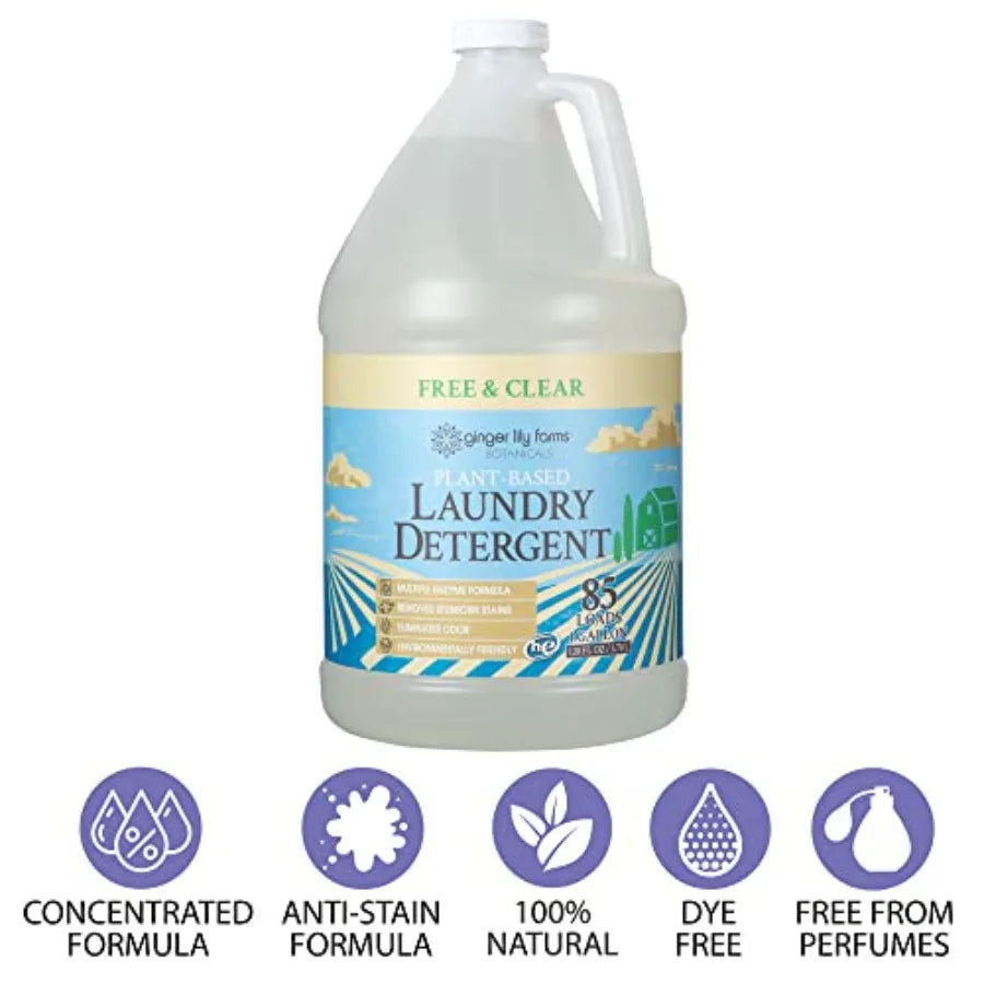 Liquid Laundry Detergent from Ginger Lily Farms