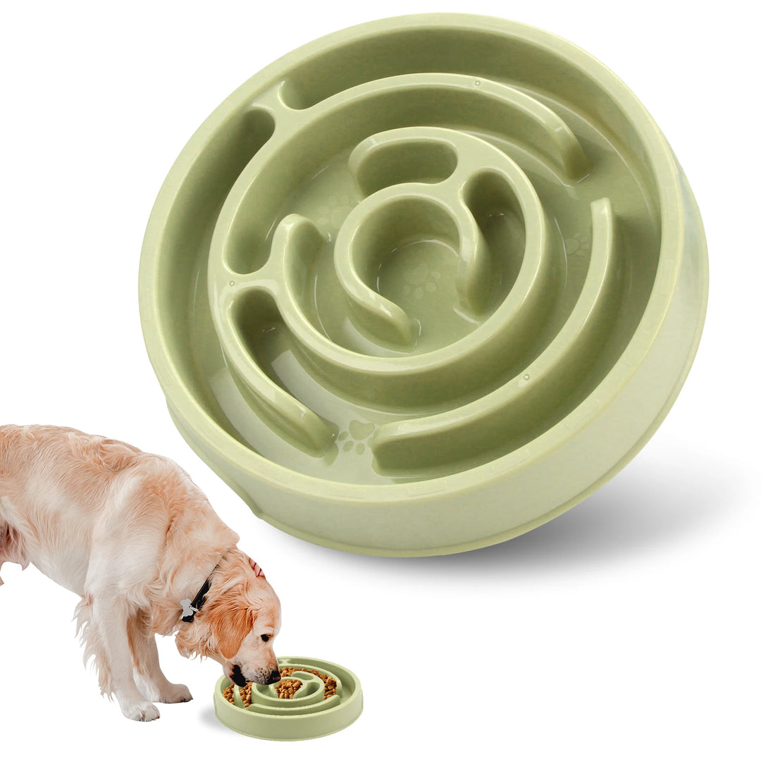 non slip slow feeder dog bowls