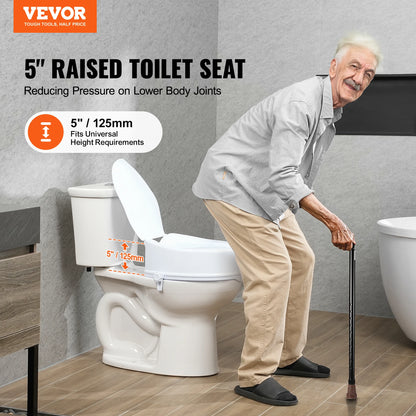 Raised Toilet Seat for Elderly