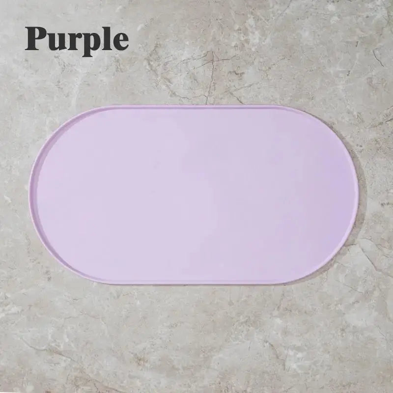 silicone pet feeding mat Non-Slip Waterproof