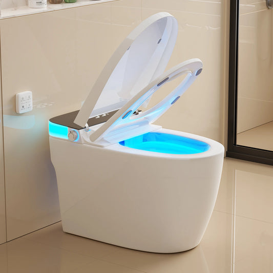 Toilet Seat Heated, Temperature Display, Night Light