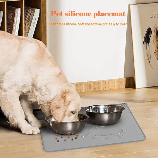 waterproof silicone pet feeding mat