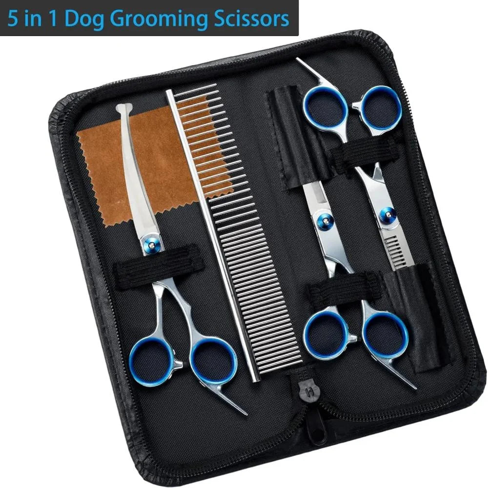 professional pet grooming scissors set