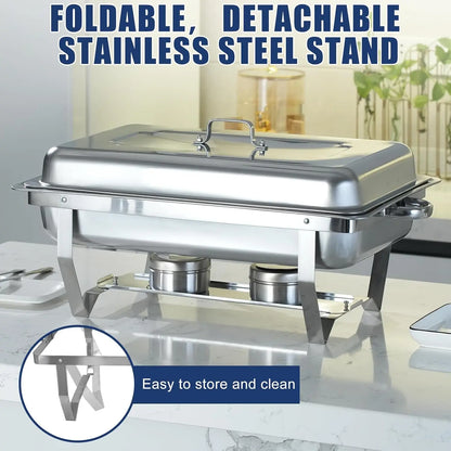 8 QT Electric Buffet Food Warmer Pans for Party