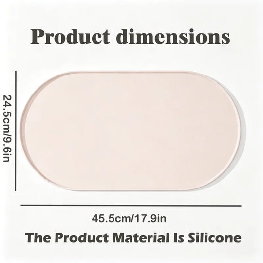 silicone pet feeding mat Non-Slip Waterproof