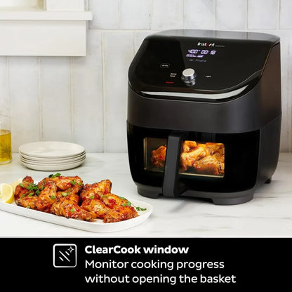Instant Pot 6-in-1 Functions, Crisps, Broils, Roasts