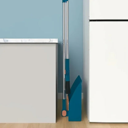 Sweeping Kit with Long Handle Broom & Dustpan
