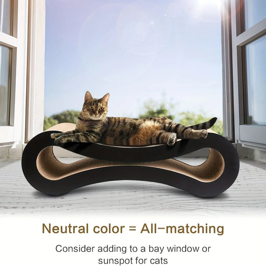 recycled cardboard cat scratch pad