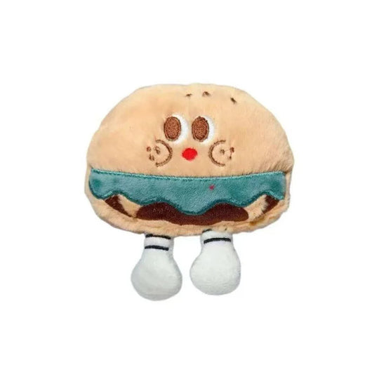 Squeaky Plush Dog Toys Cute Food Shape Puppy Chew