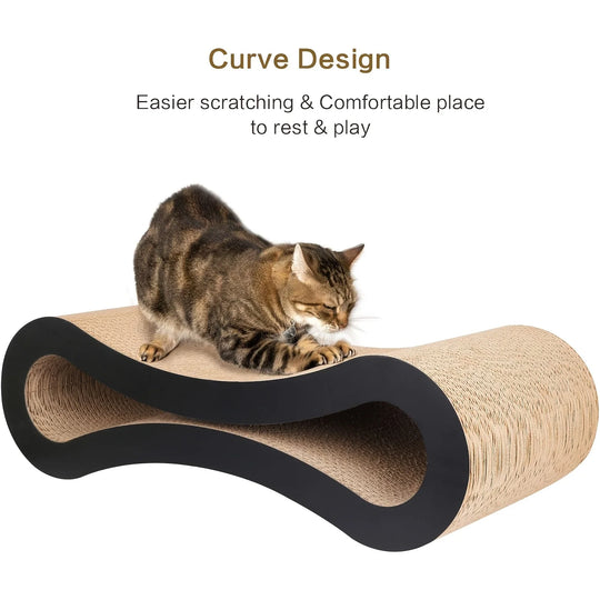 recycled cardboard cat scratch pad