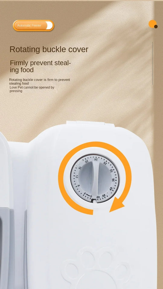 automatic dog cat feeder water bowl