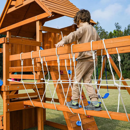 Backyard Swing Set