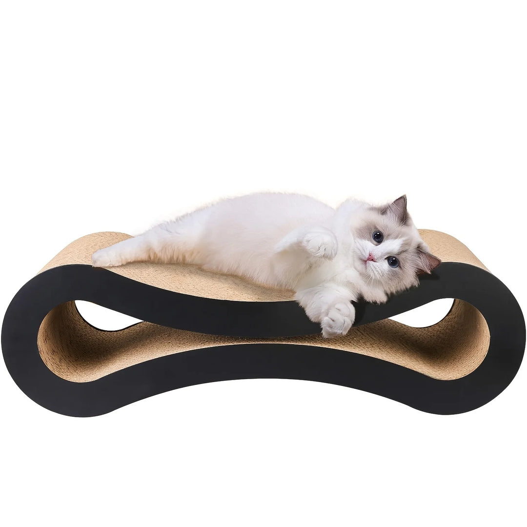 recycled cardboard cat scratch pad