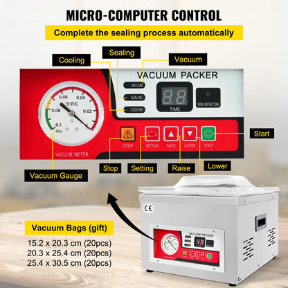 Vacuum Sealer, Food Saver, Meat Packaging