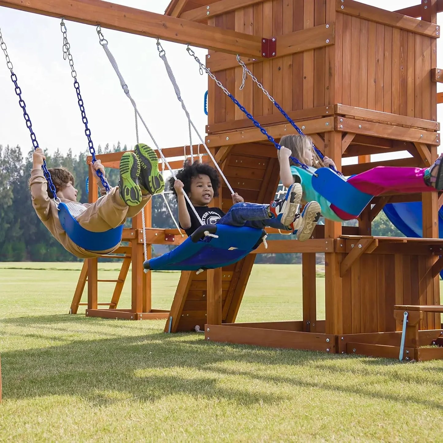 Backyard Swing Set